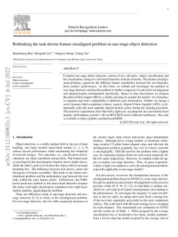 Toward Minimal Misalignment at Minimal Cost in One-Stage and Anchor-Free
  Object Detection