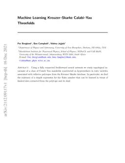 Machine Learning Kreuzer--Skarke Calabi--Yau Threefolds