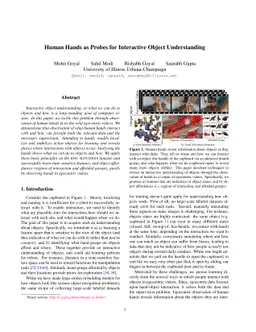 Human Hands as Probes for Interactive Object Understanding