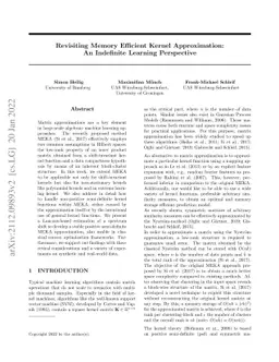 Revisiting Memory Efficient Kernel Approximation: An Indefinite Learning
  Perspective