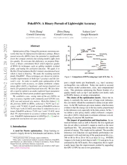 PokeBNN: A Binary Pursuit of Lightweight Accuracy