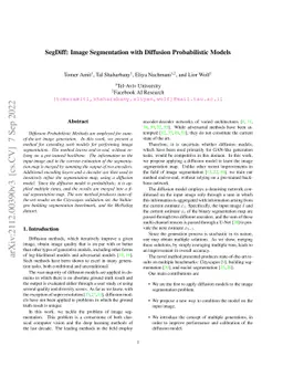 SegDiff: Image Segmentation with Diffusion Probabilistic Models