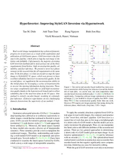 HyperInverter: Improving StyleGAN Inversion via Hypernetwork