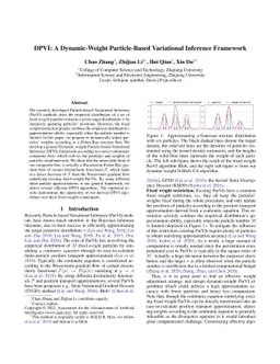 DPVI: A Dynamic-Weight Particle-Based Variational Inference Framework