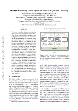 MetaQA: Combining Expert Agents for Multi-Skill Question Answering