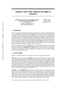 Malakai: Music That Adapts to the Shape of Emotions