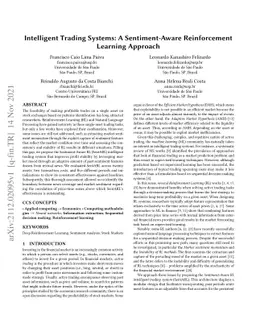 Intelligent Trading Systems: A Sentiment-Aware Reinforcement Learning
  Approach