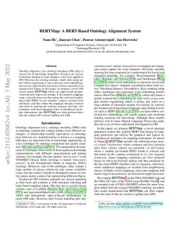 BERTMap: A BERT-based Ontology Alignment System