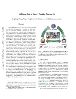 Making a Bird AI Expert Work for You and Me