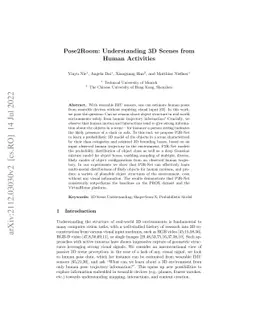 Pose2Room: Understanding 3D Scenes from Human Activities