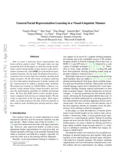 General Facial Representation Learning in a Visual-Linguistic Manner