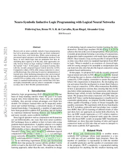 Neuro-Symbolic Inductive Logic Programming with Logical Neural Networks