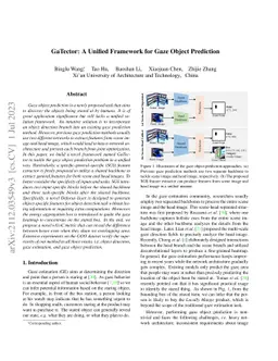 GaTector: A Unified Framework for Gaze Object Prediction