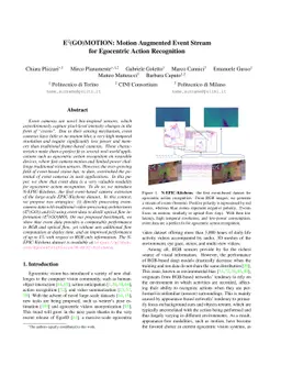 E$^2$(GO)MOTION: Motion Augmented Event Stream for Egocentric Action
  Recognition