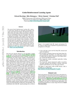 Godot Reinforcement Learning Agents