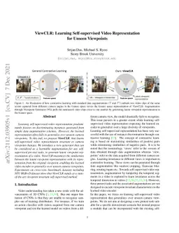 ViewCLR: Learning Self-supervised Video Representation for Unseen
  Viewpoints