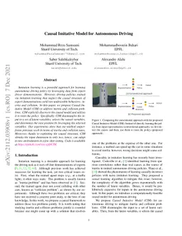Causal Imitative Model for Autonomous Driving