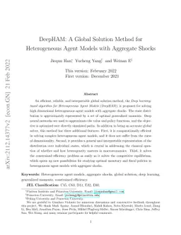 DeepHAM: A Global Solution Method for Heterogeneous Agent Models with
  Aggregate Shocks