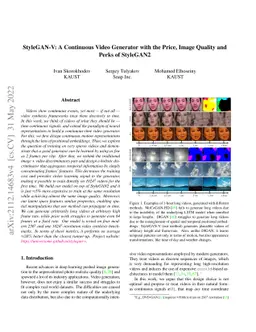 StyleGAN-V: A Continuous Video Generator with the Price, Image Quality
  and Perks of StyleGAN2