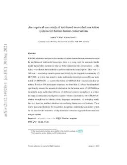 An empirical user-study of text-based nonverbal annotation systems for
  human-human conversations