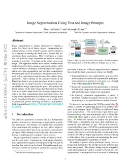 Image Segmentation Using Text and Image Prompts