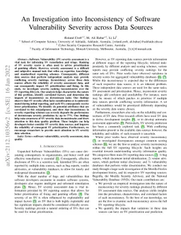 An Investigation into Inconsistency of Software Vulnerability Severity
  across Data Sources