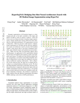 HyperSegNAS: Bridging One-Shot Neural Architecture Search with 3D
  Medical Image Segmentation using HyperNet