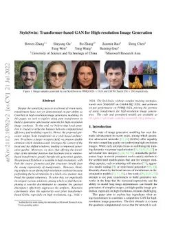 StyleSwin: Transformer-based GAN for High-resolution Image Generation