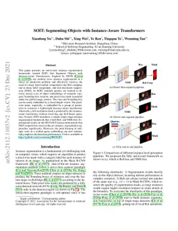 SOIT: Segmenting Objects with Instance-Aware Transformers