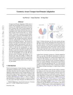 Geometry-Aware Unsupervised Domain Adaptation