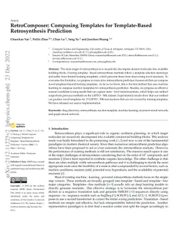 RetroComposer: Composing Templates for Template-Based Retrosynthesis
  Prediction