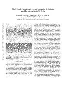 GCoD: Graph Convolutional Network Acceleration via Dedicated Algorithm and Accelerator Co-Design