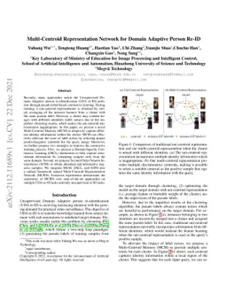 Multi-Centroid Representation Network for Domain Adaptive Person Re-ID