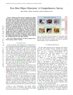 Few-Shot Object Detection: A Comprehensive Survey