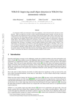 YOLO-Z: Improving small object detection in YOLOv5 for autonomous
  vehicles