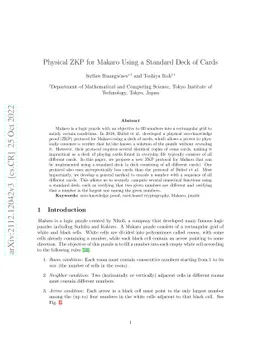 Physical ZKP for Makaro Using a Standard Deck of Cards