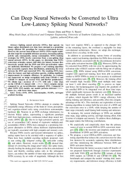 Can Deep Neural Networks be Converted to Ultra Low-Latency Spiking
  Neural Networks?
