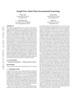 Graph Few-shot Class-incremental Learning