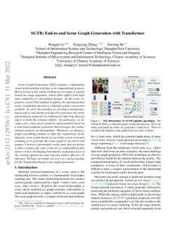 SGTR: End-to-end Scene Graph Generation with Transformer