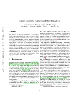 Neuro-Symbolic Hierarchical Rule Induction