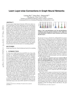 Learn Layer-wise Connections in Graph Neural Networks
