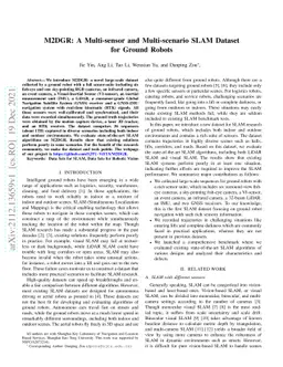 M2DGR: A Multi-sensor and Multi-scenario SLAM Dataset for Ground Robots