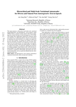 Hierarchical and Multi-Scale Variational Autoencoder for Diverse and
  Natural Non-Autoregressive Text-to-Speech