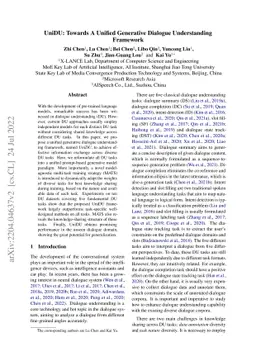 UniDU: Towards A Unified Generative Dialogue Understanding Framework