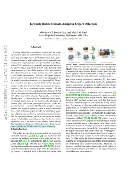Towards Online Domain Adaptive Object Detection