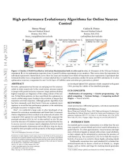 High-performance Evolutionary Algorithms for Online Neuron Control