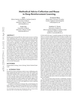Methodical Advice Collection and Reuse in Deep Reinforcement Learning