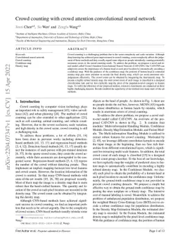Crowd counting with crowd attention convolutional neural network