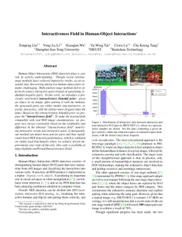 Interactiveness Field in Human-Object Interactions