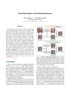 Detecting Deepfakes with Self-Blended Images